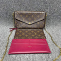 Louis Vuitton Pochette Felice W/Pouch Monogram Leather Bag