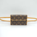 Louis Vuitton Pochette Florentine Browns Monogram Belt Bag