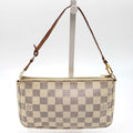 Louis Vuitton Pochette /Wristlet Damier Azur HandBag