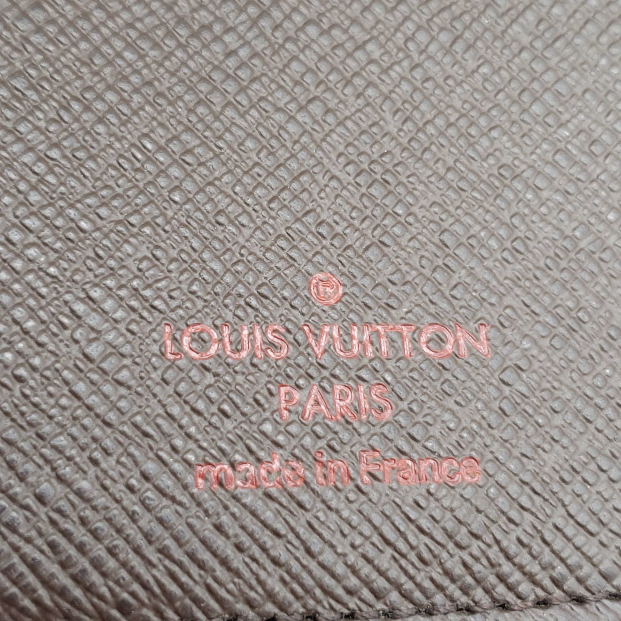 Louis Vuitton Portefeuille Damier Ebene Wallet