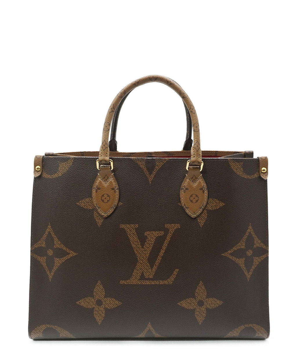 Reverse Monogram Onthego MM Brown, Multicolor