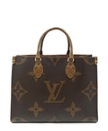Reverse Monogram Onthego MM Brown, Multicolor