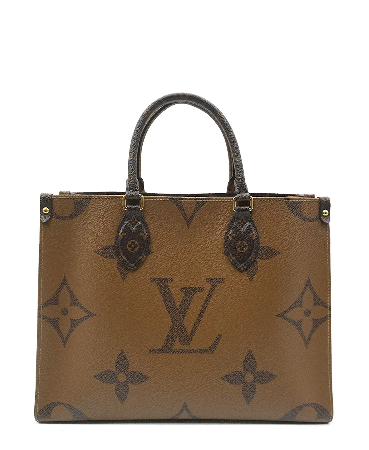 Reverse Monogram Onthego MM Brown, Multicolor
