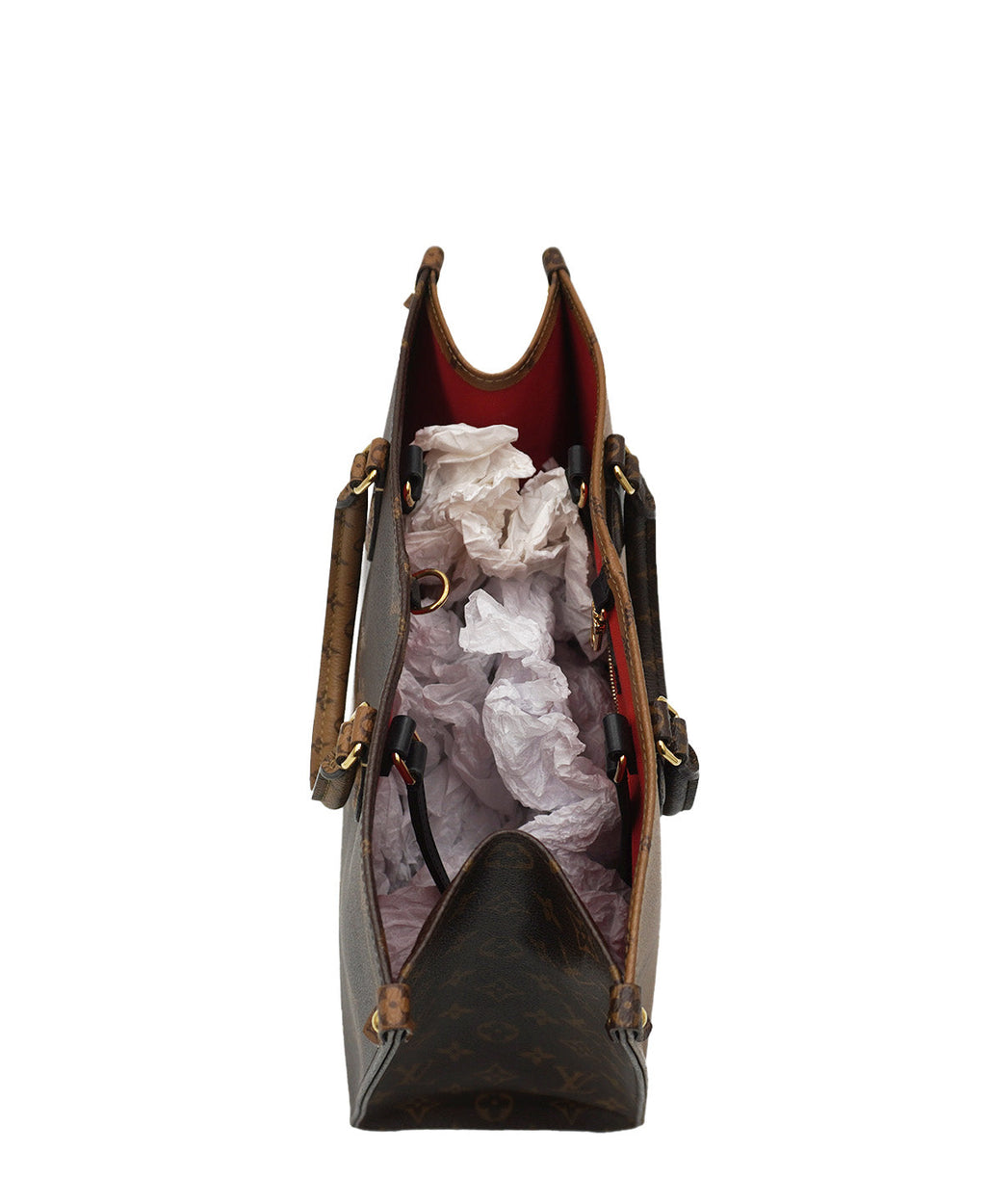 Reverse Monogram Onthego MM Brown, Multicolor