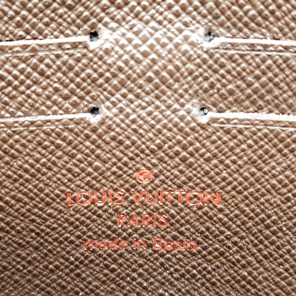 Louis Vuitton RoseBerry Damier Ebene Wallet/Clutch