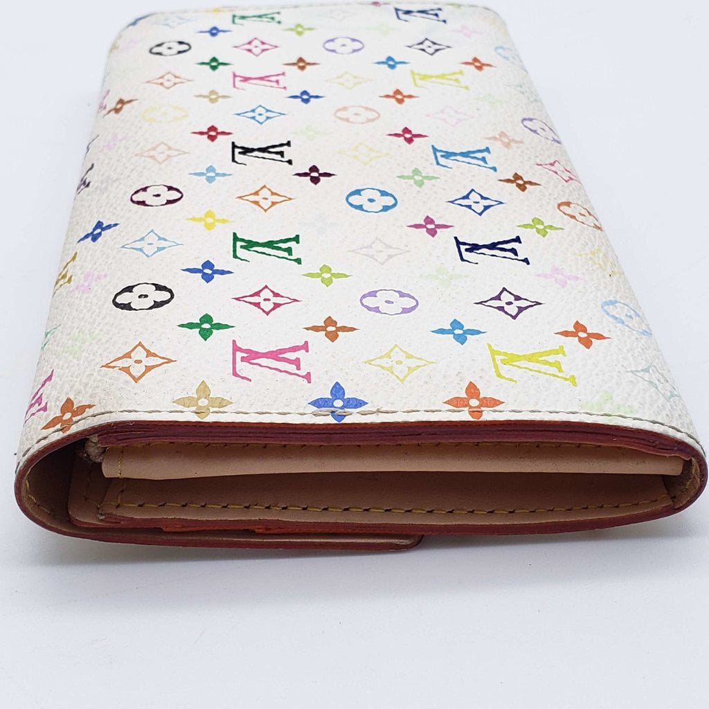Louis Vuitton Sarah Multicolor Bifold Monogram Wallet