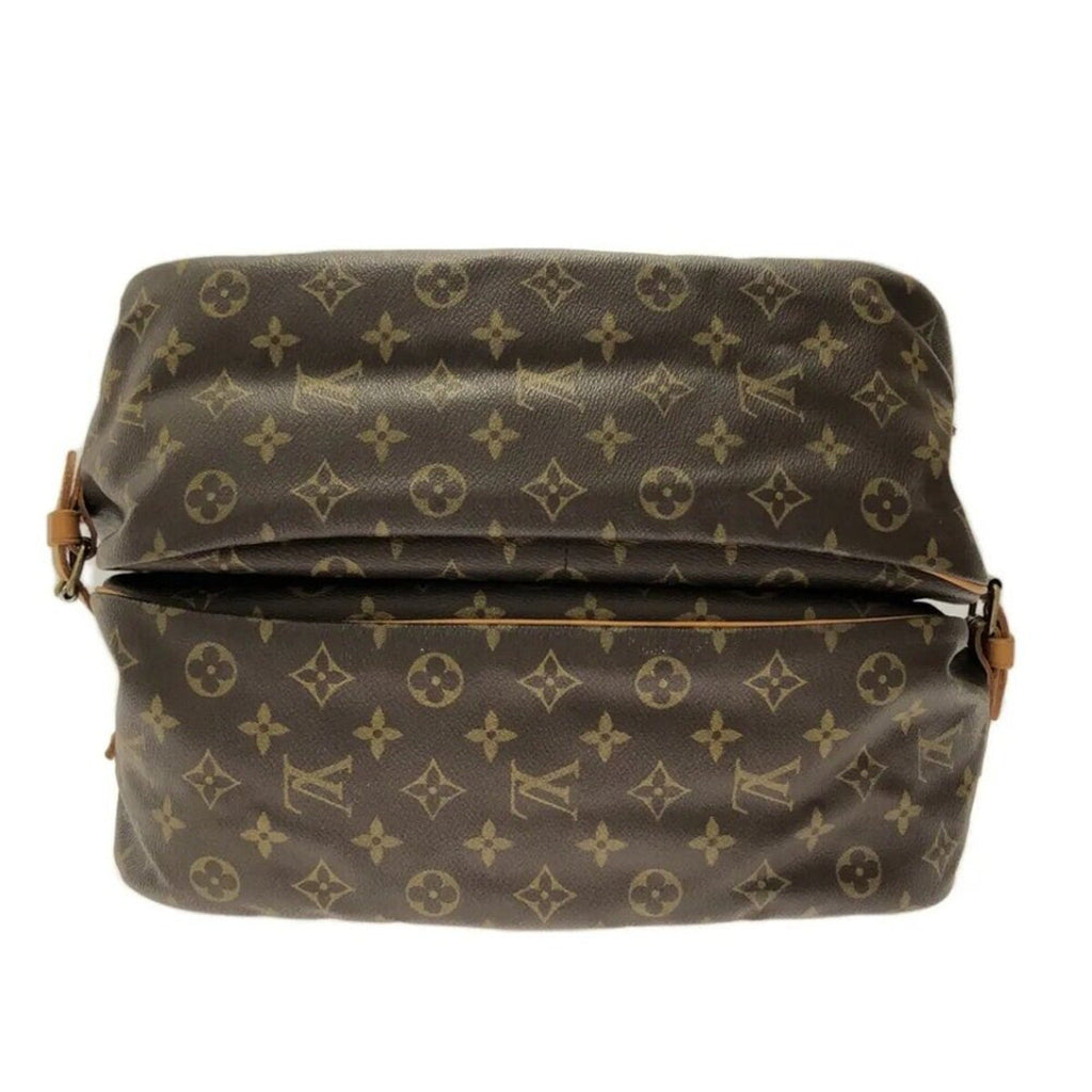 LOUIS VUITTON Saumur 35 Brown Monogram Shoulder Bag