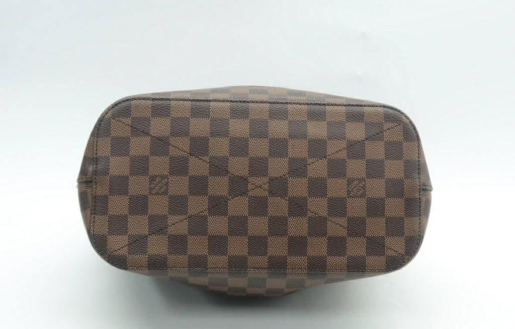 Louis Vuitton Siena Brown MM Damier Ebene Canvas Shoulder Bag