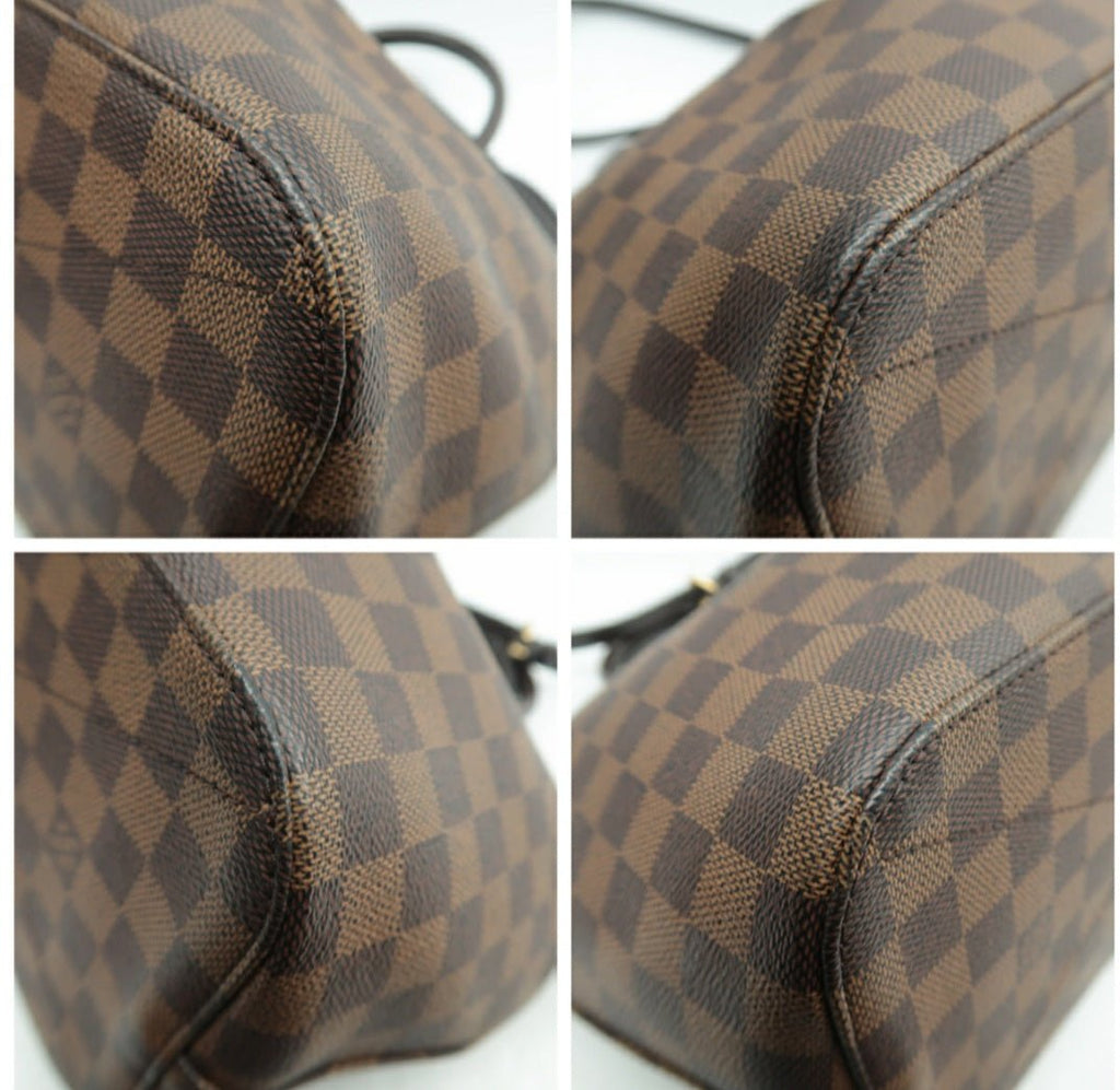 Louis Vuitton Siena Brown MM Damier Ebene Canvas Shoulder Bag
