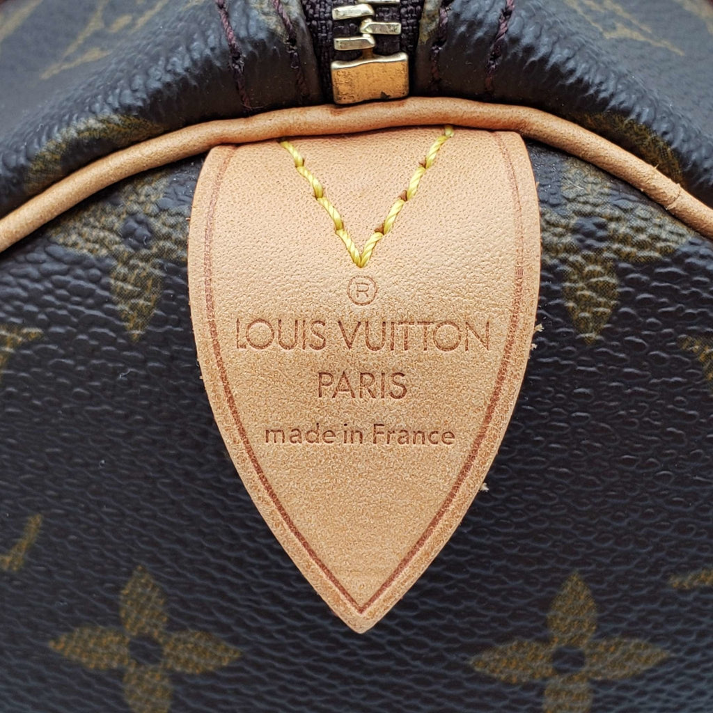 Louis Vuitton Speedy 30 Boston Monogram Hand Bag