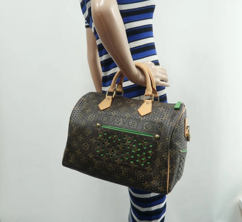 Louis Vuitton Speedy 30 Brown Monogram Canvas Hand Bag