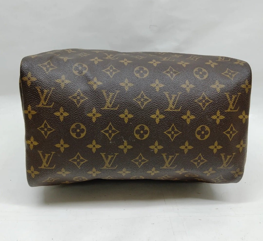 Louis Vuitton Speedy 30 Brown Monogram Hand Bag