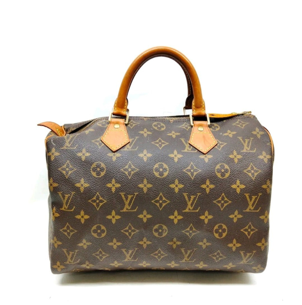 Louis Vuitton Speedy 30 Brown Monogram Hand Bag