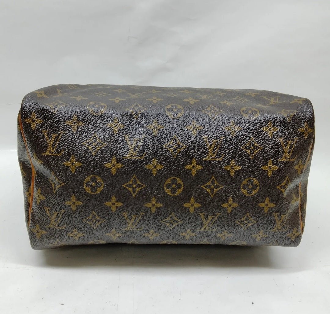 Louis Vuitton Speedy 30 Brown Monogram Hand Bag