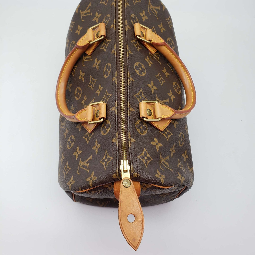 Louis Vuitton Speedy 30 Brown Monogram Hand Bag