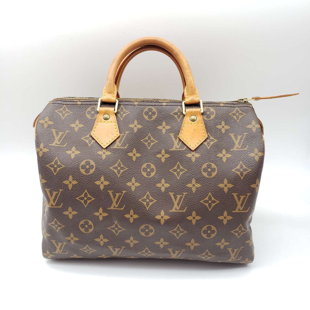 Louis Vuitton Speedy 30 Brown Monogram Hand Bag