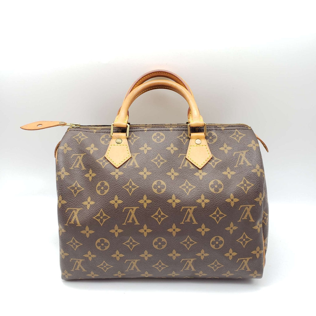 Louis Vuitton Speedy 30 Brown Monogram Hand Bag