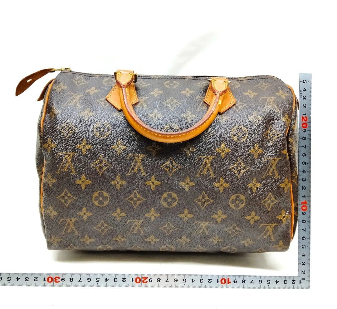 Louis Vuitton Speedy 30 Brown Monogram Hand Bag