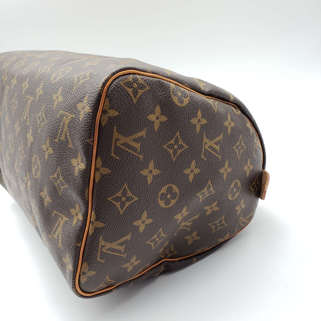 Louis Vuitton Speedy 30 Brown Monogram Hand Bag