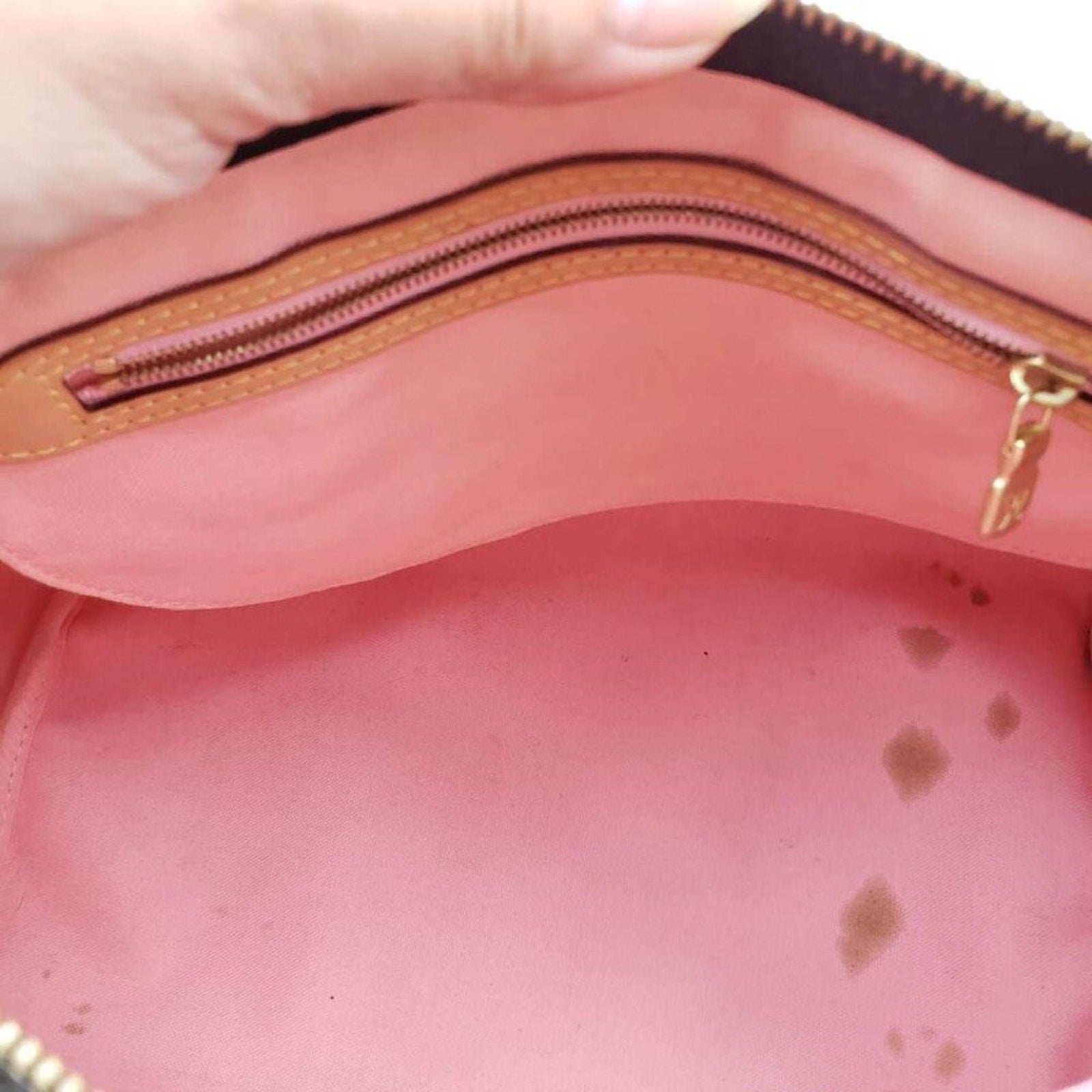 Louis Vuitton Speedy 30 Jungle Dots Brown Monogram Hand Bag