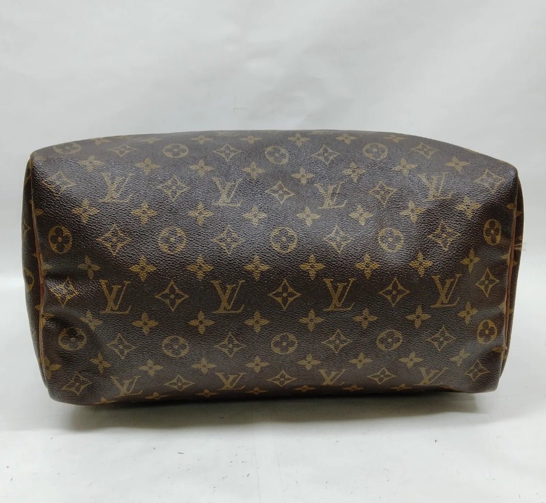 Louis Vuitton Speedy 35 Brown Monogram Hand Bag
