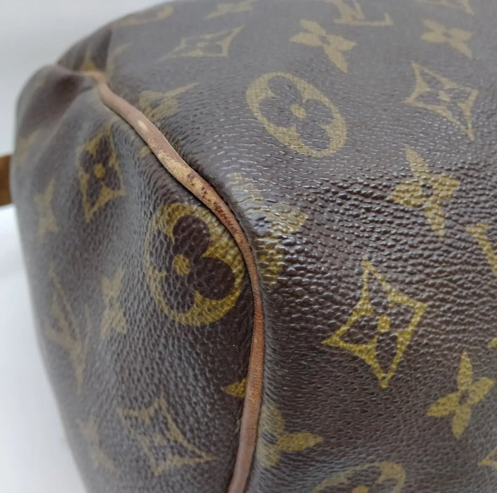 Louis Vuitton Speedy 35 Brown Monogram Hand Bag