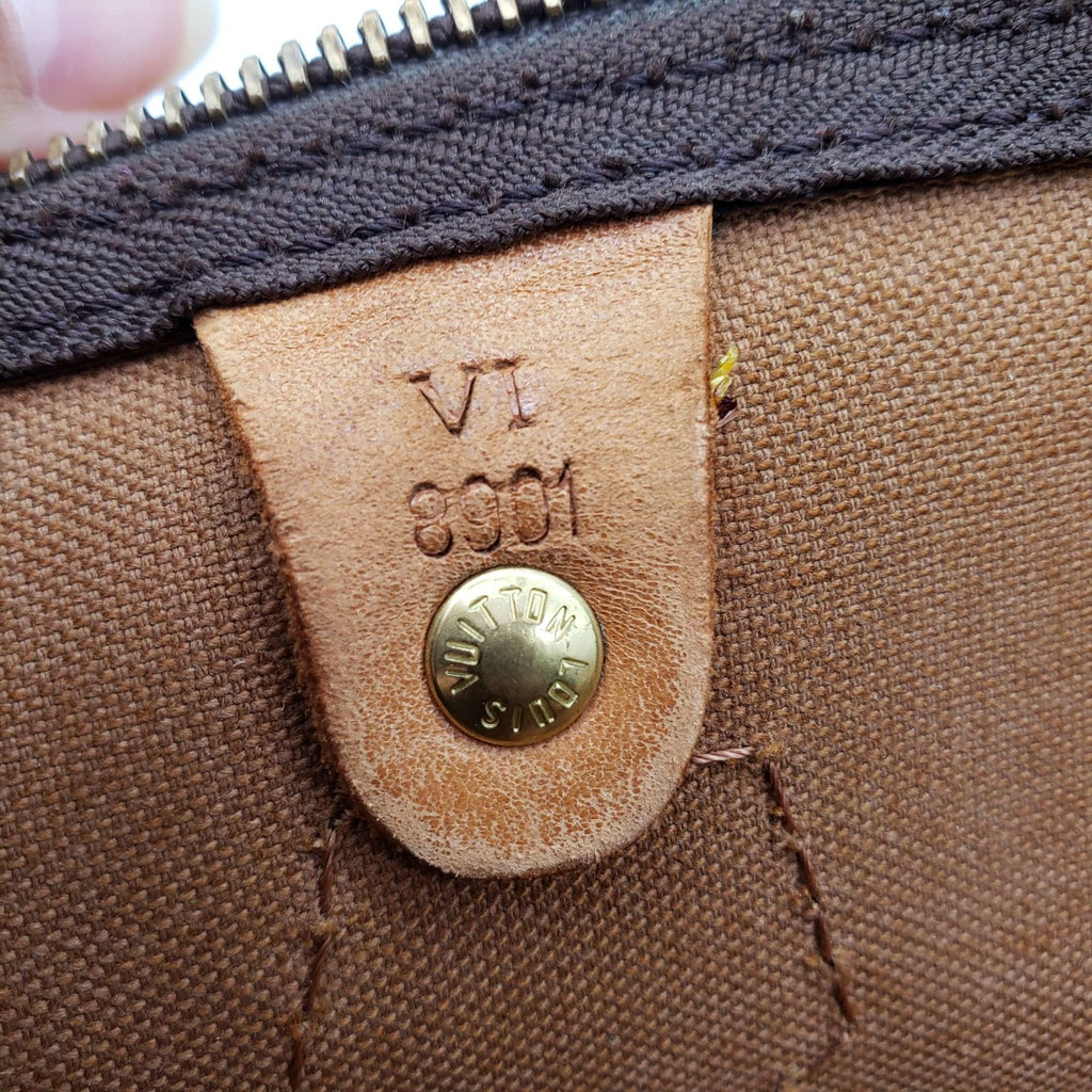 Louis Vuitton Speedy 35 Monogram Boston Hand Bag
