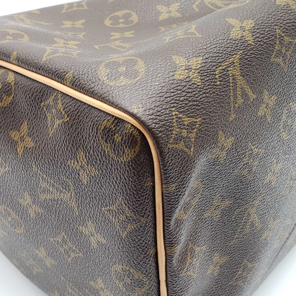 Louis Vuitton Speedy 35 Monogram Boston Hand Bag