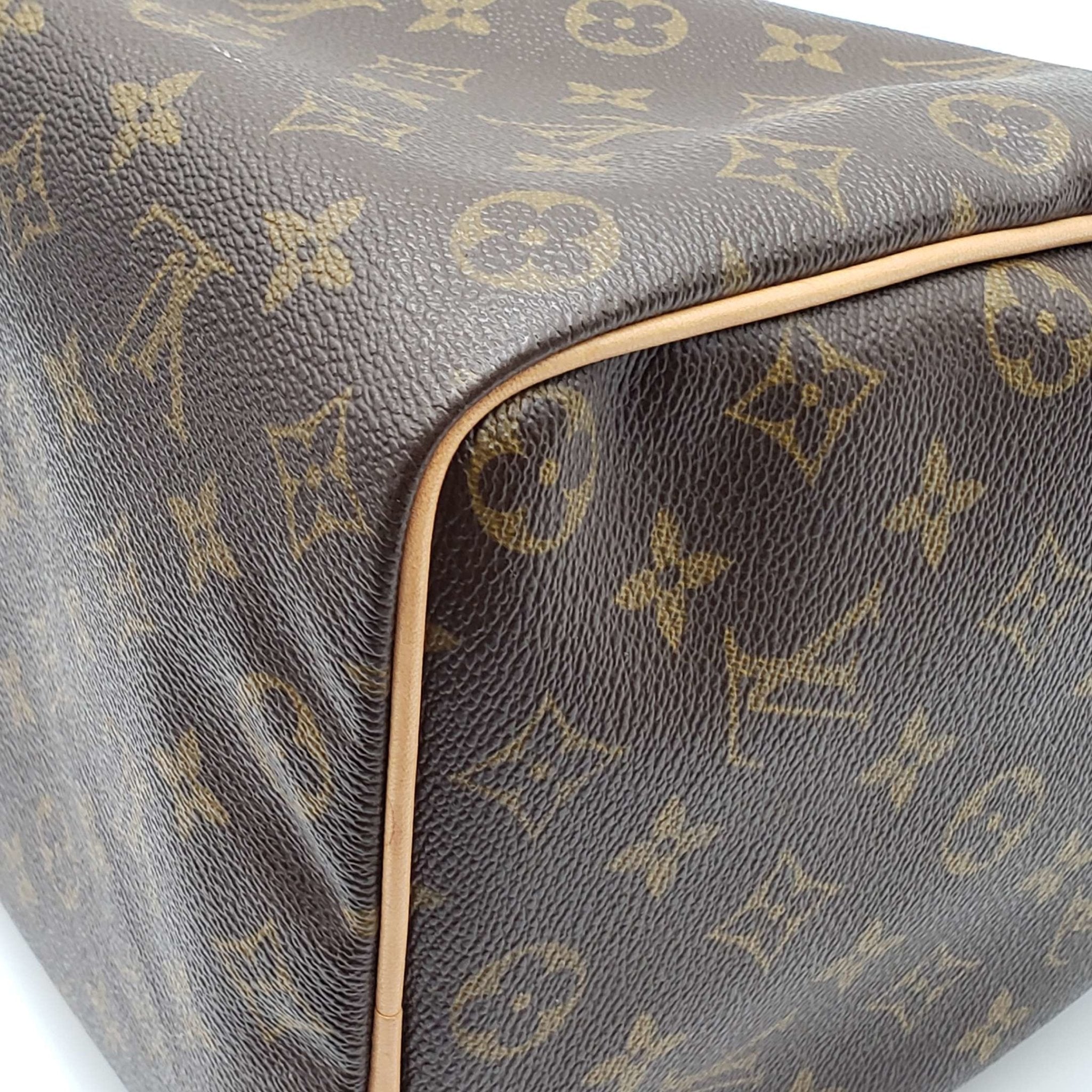 Louis Vuitton Speedy 35 Monogram Boston Hand Bag