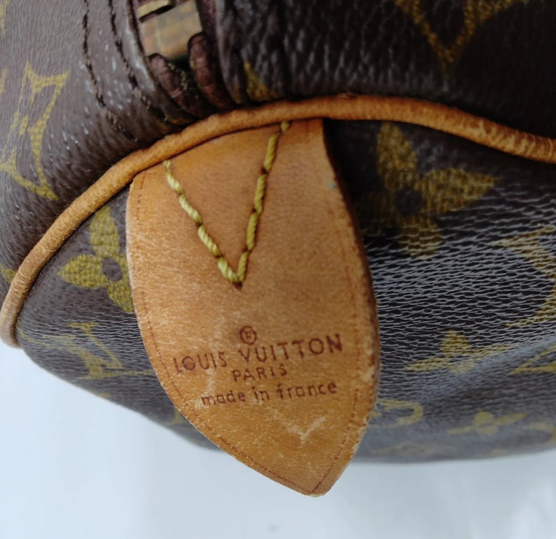 Louis Vuitton Speedy 40 Brown Monogram Hand Bag