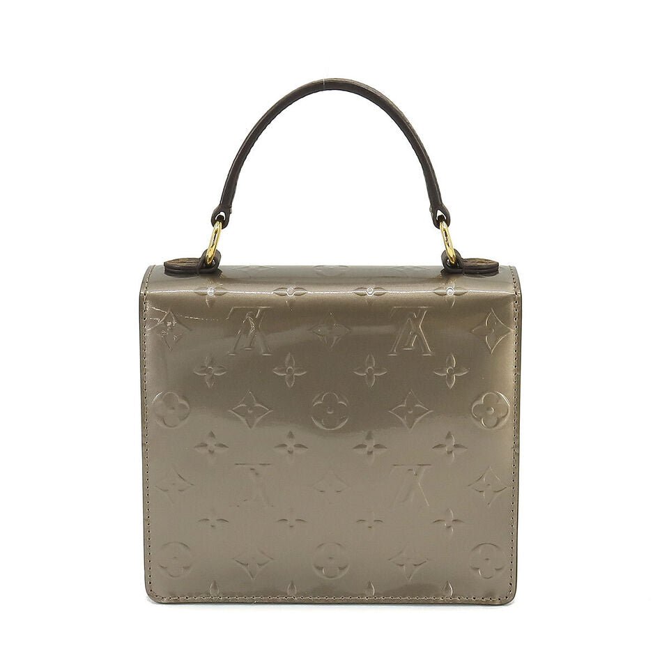 LOUIS VUITTON Spring Street PM Vernis Epi Hand Bag