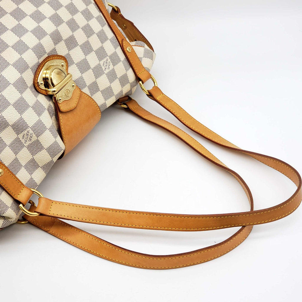 Louis Vuitton  Stresa GM White Damier Azur Shoulder Bag