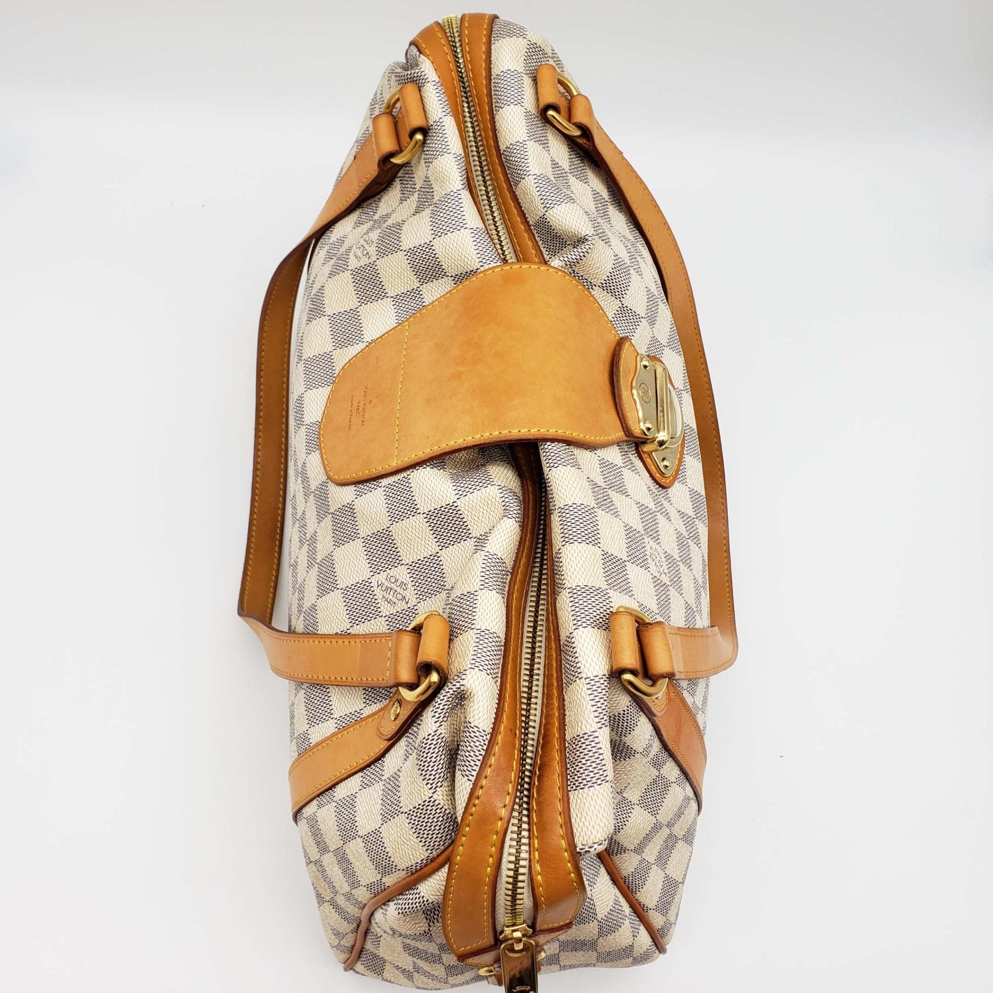 Louis Vuitton  Stresa GM White Damier Azur Shoulder Bag