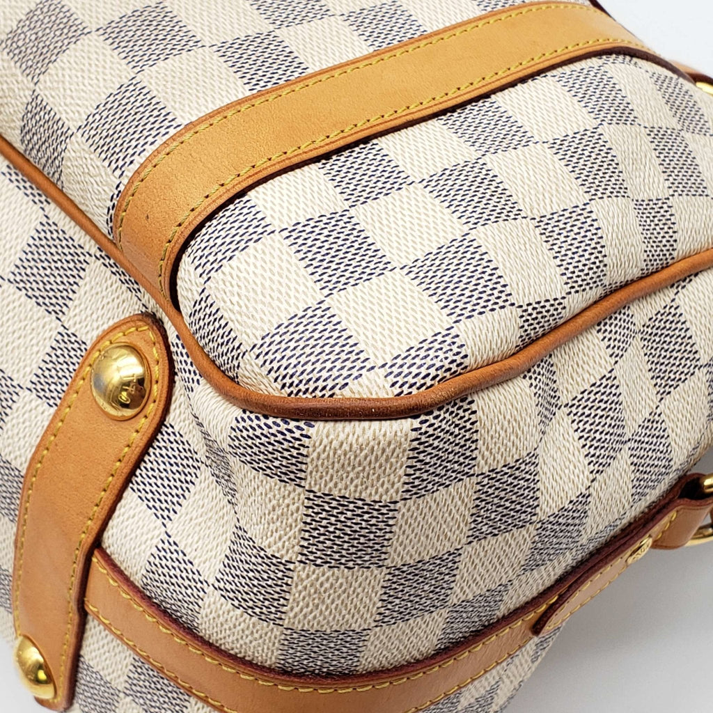 Louis Vuitton  Stresa GM White Damier Azur Shoulder Bag