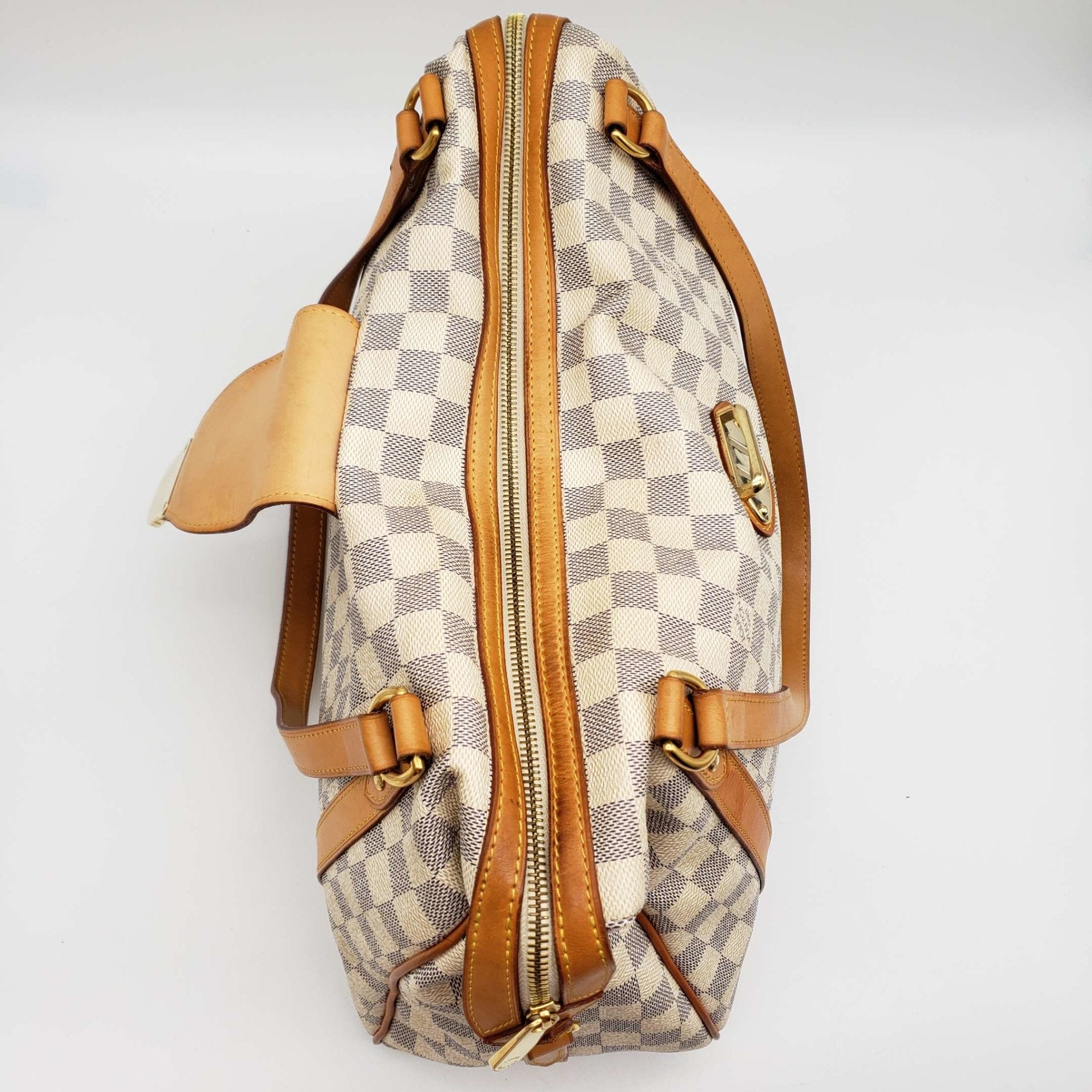 Louis Vuitton  Stresa GM White Damier Azur Shoulder Bag