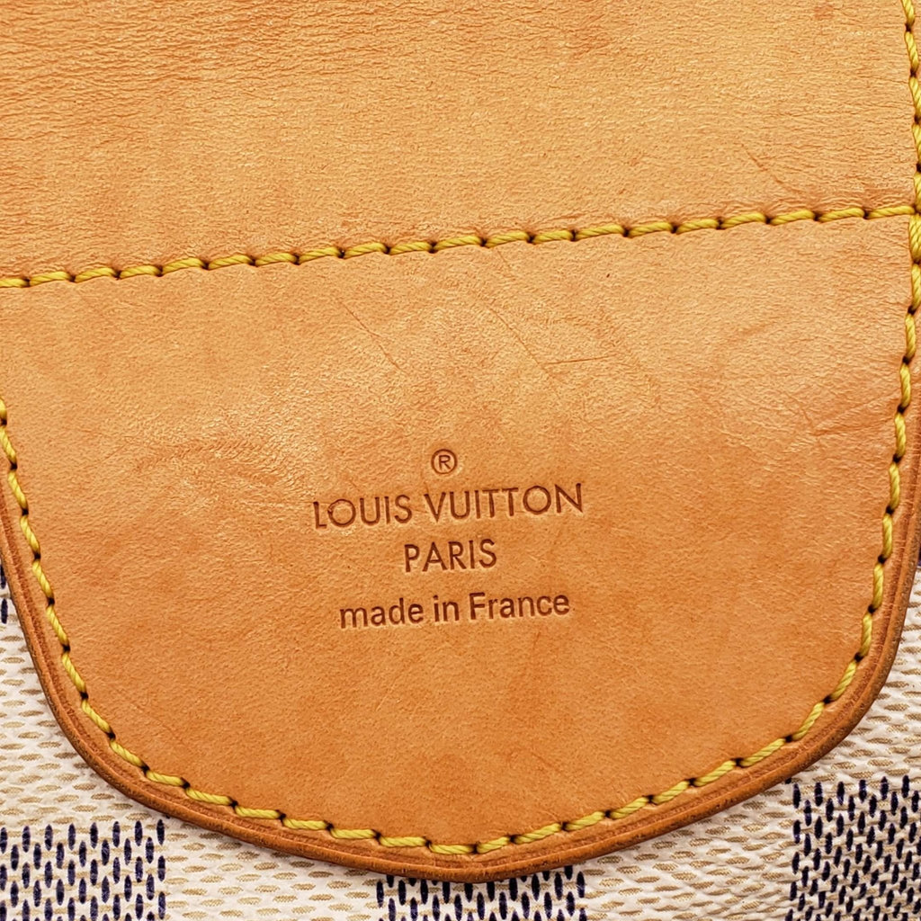 Louis Vuitton  Stresa GM White Damier Azur Shoulder Bag