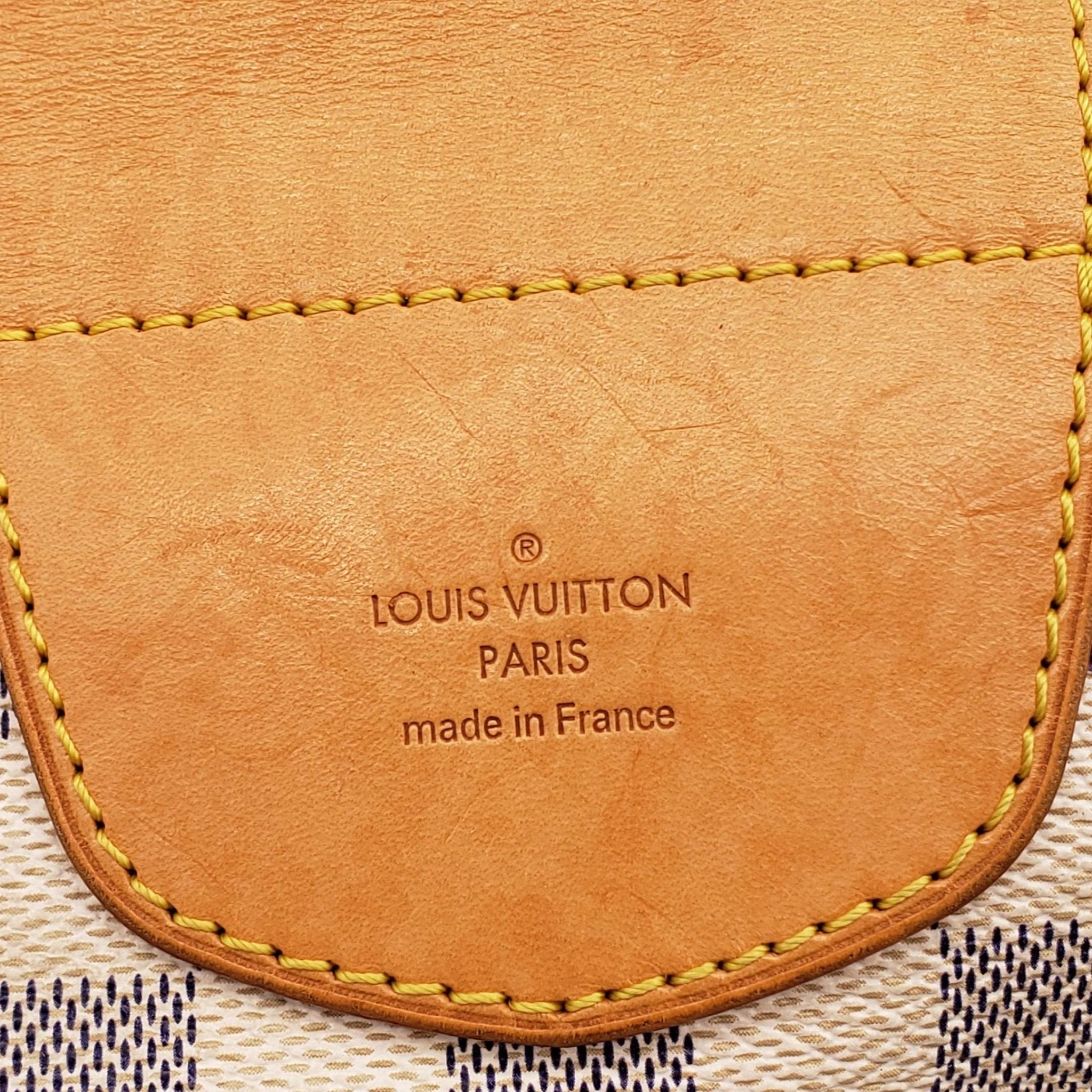 Louis Vuitton  Stresa GM White Damier Azur Shoulder Bag