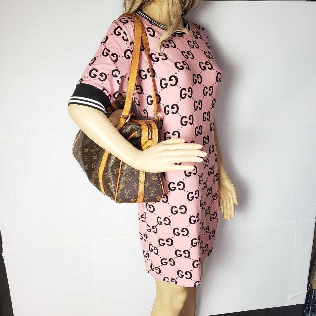 Louis Vuitton Stresa PM Brown Monogram Shoulder Bag