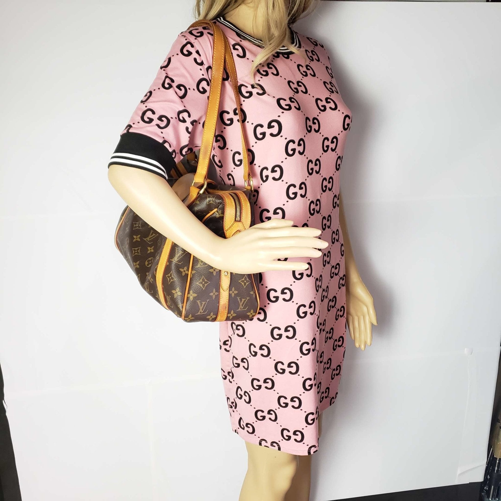 Louis Vuitton Stresa PM Brown Monogram Shoulder Bag
