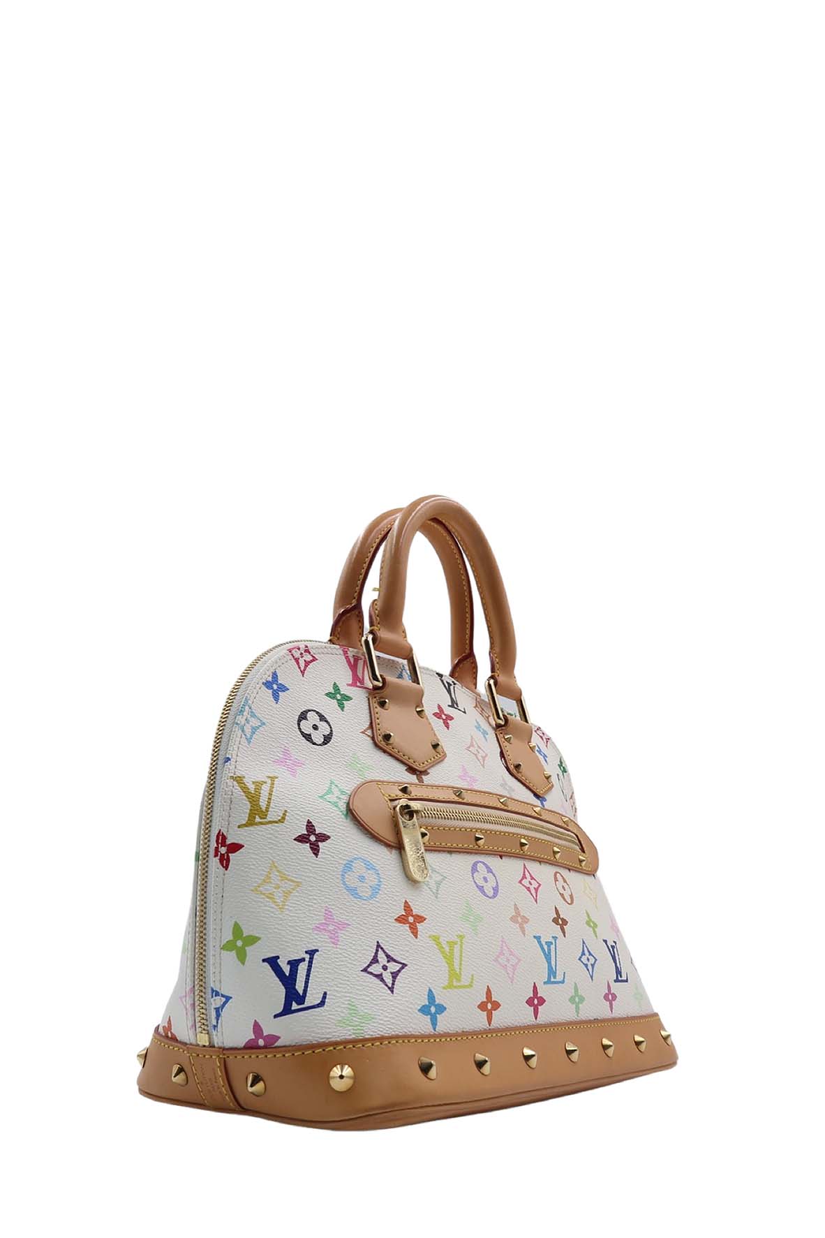 Takashi Murakami Monogram Alma PM Multicolore, White