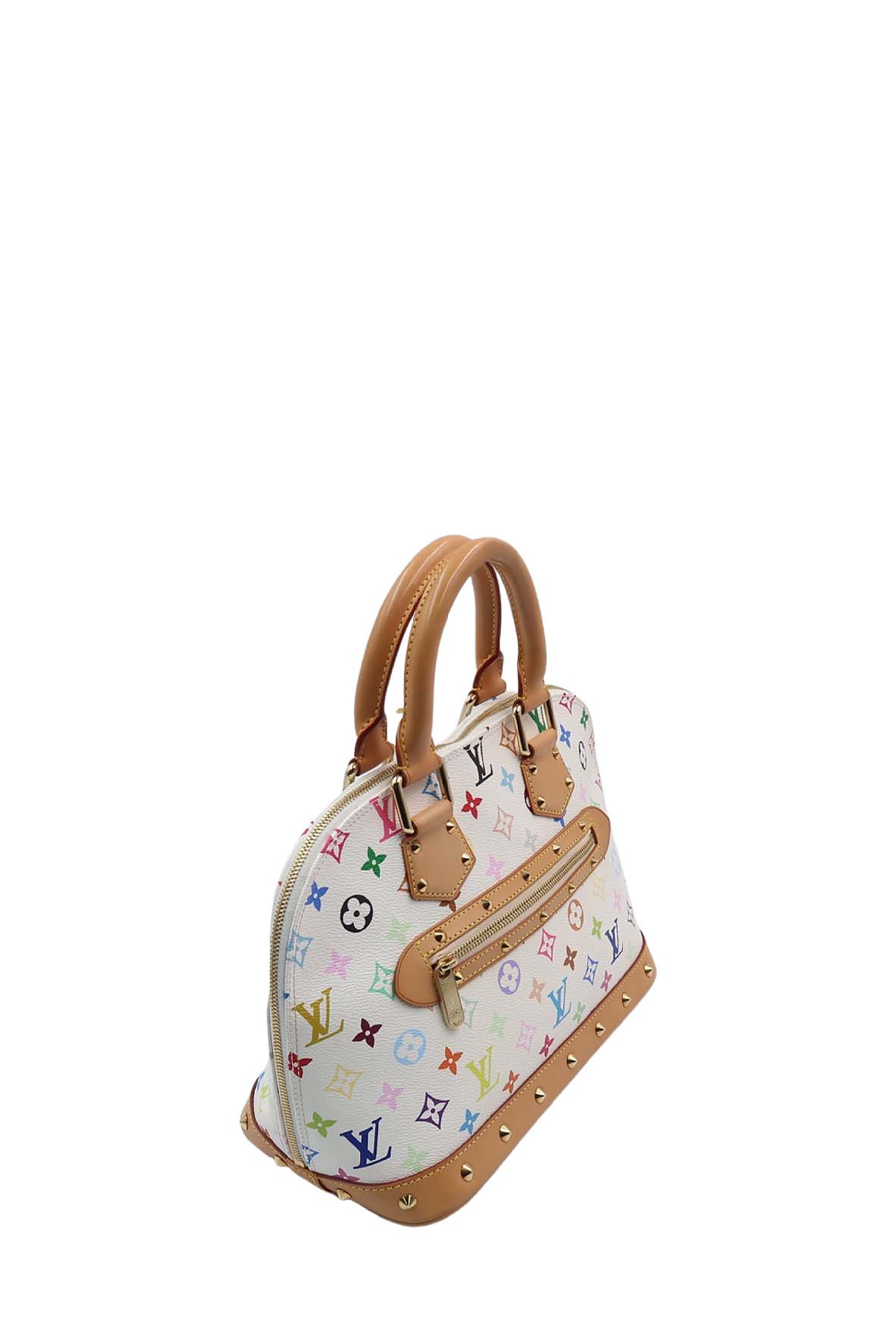 Takashi Murakami Monogram Alma PM Multicolore, White
