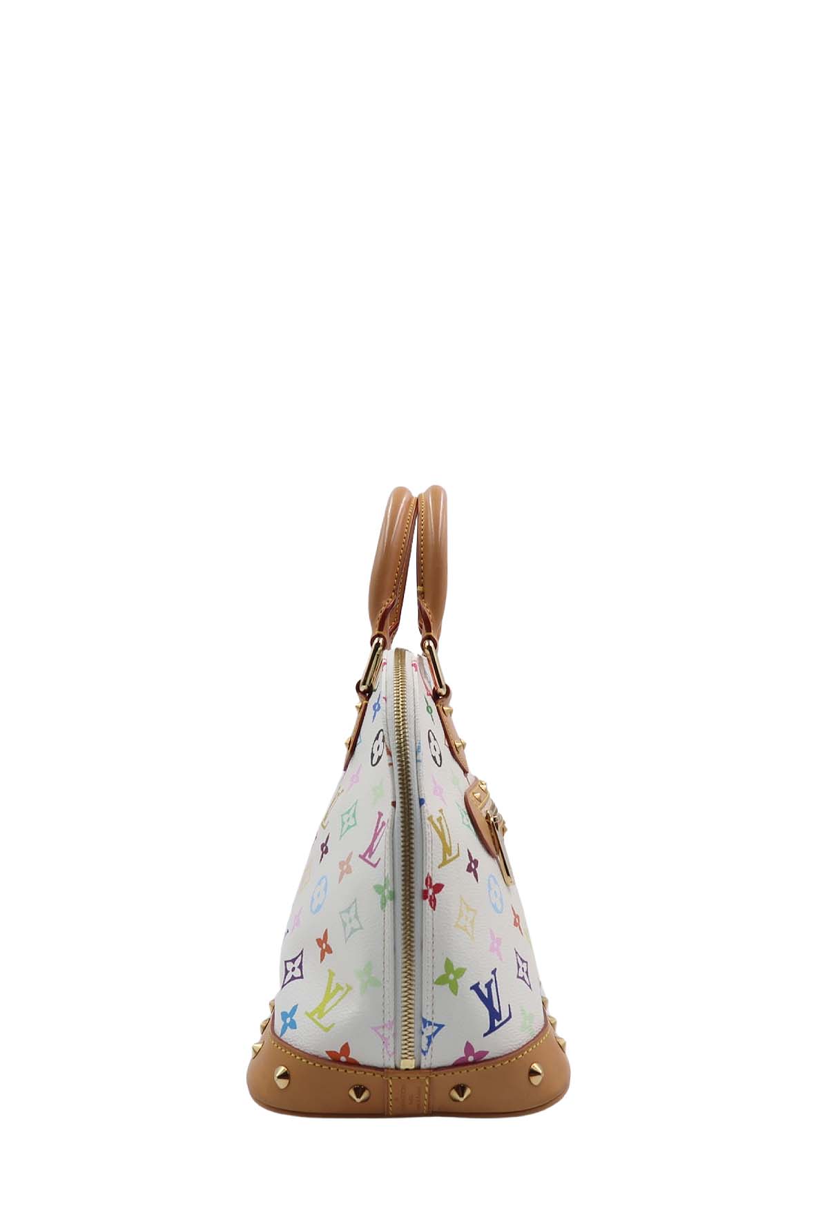Takashi Murakami Monogram Alma PM Multicolore, White
