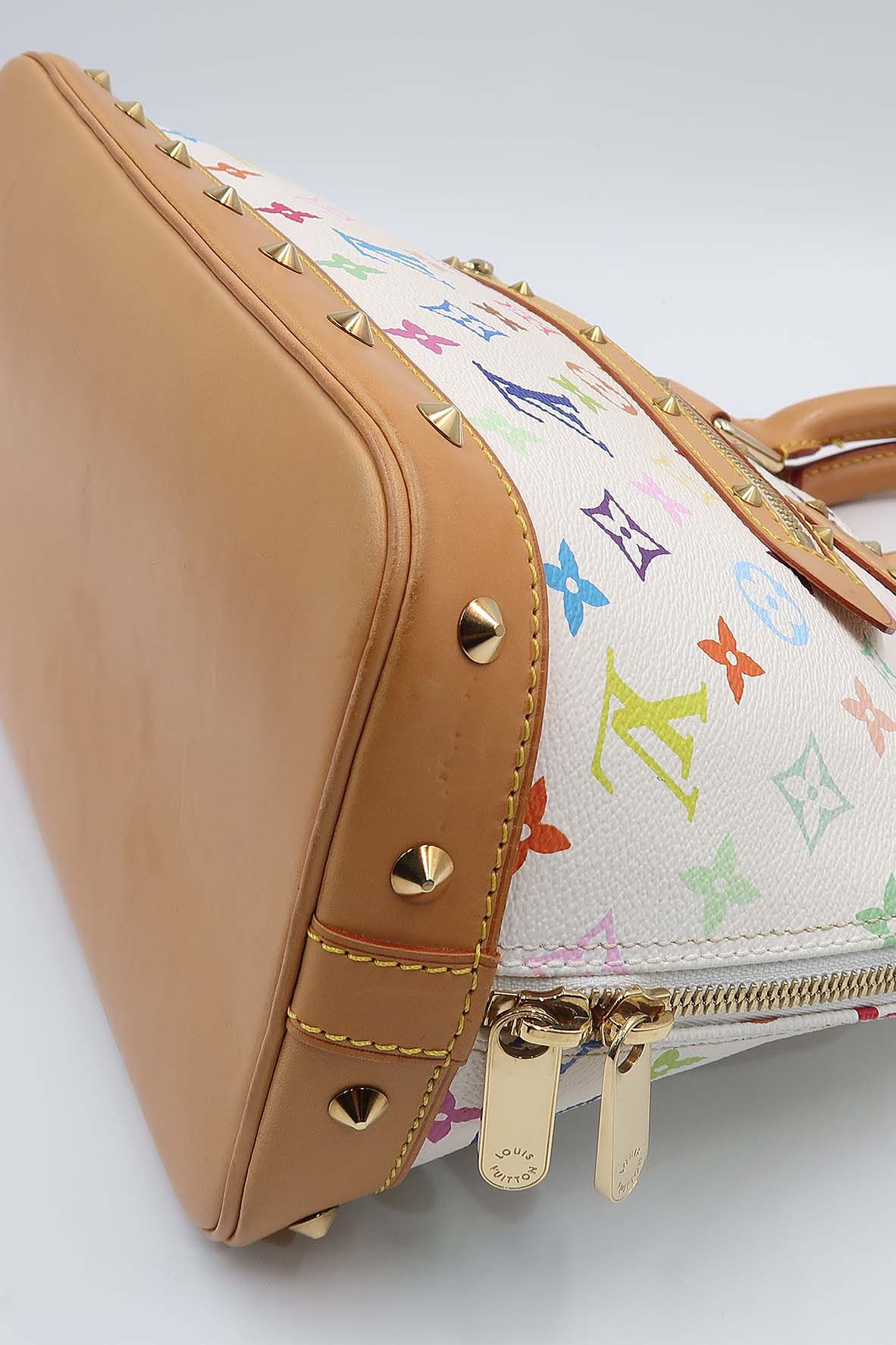 Takashi Murakami Monogram Alma PM Multicolore, White
