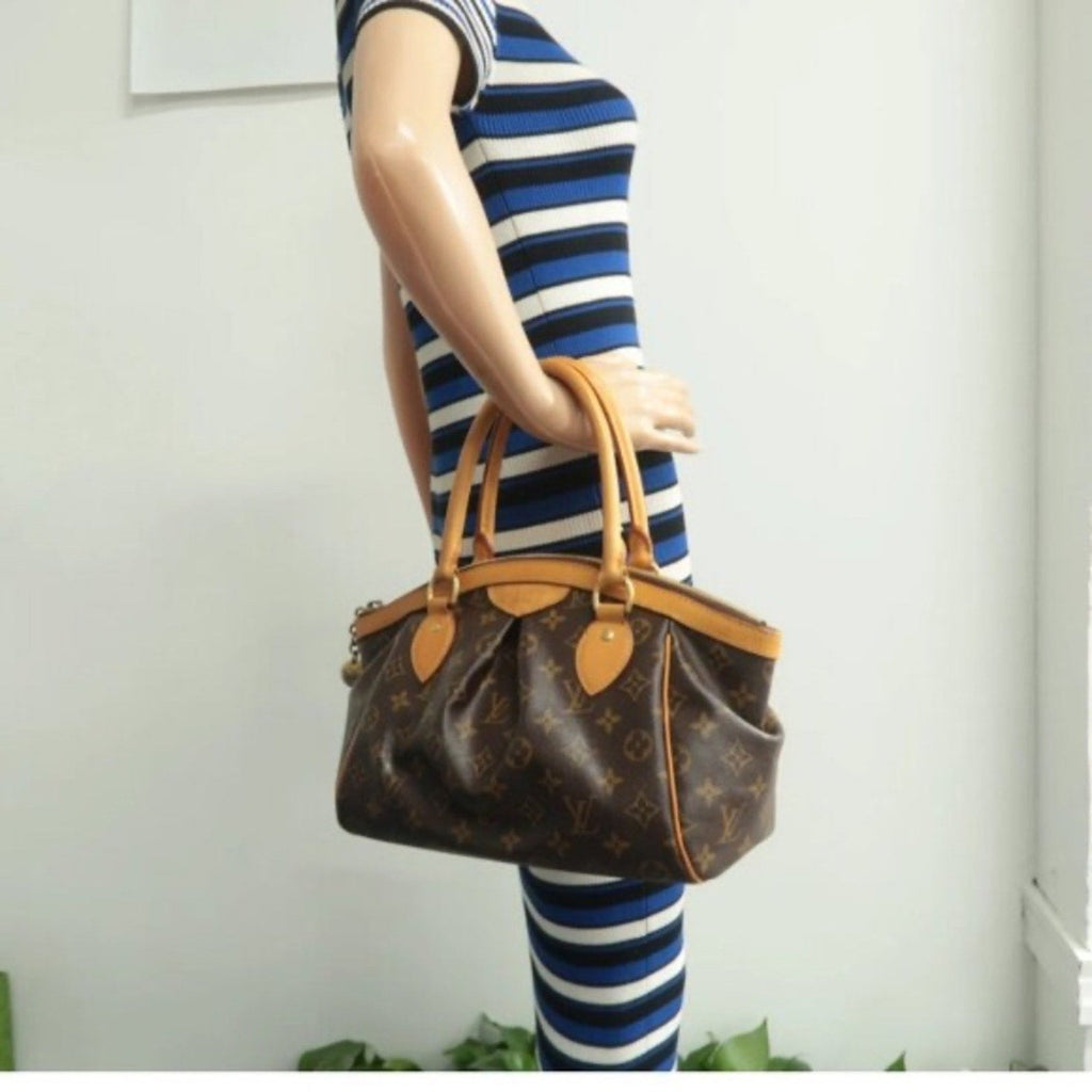 Louis Vuitton Tivoli Brown Monogram Canvas Tote