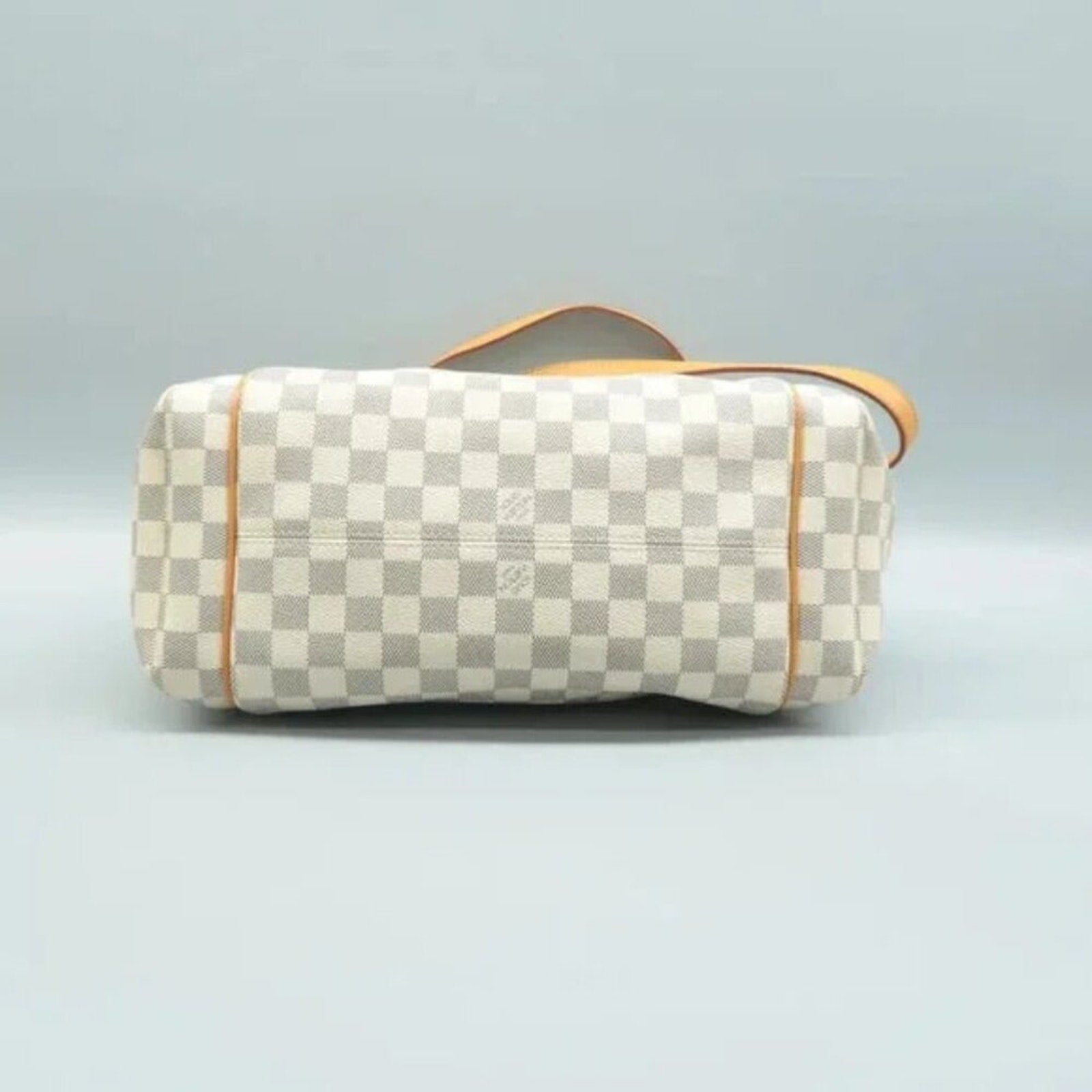 Louis Vuitton Totally White Damier Azur Canvas Shoulder Bag