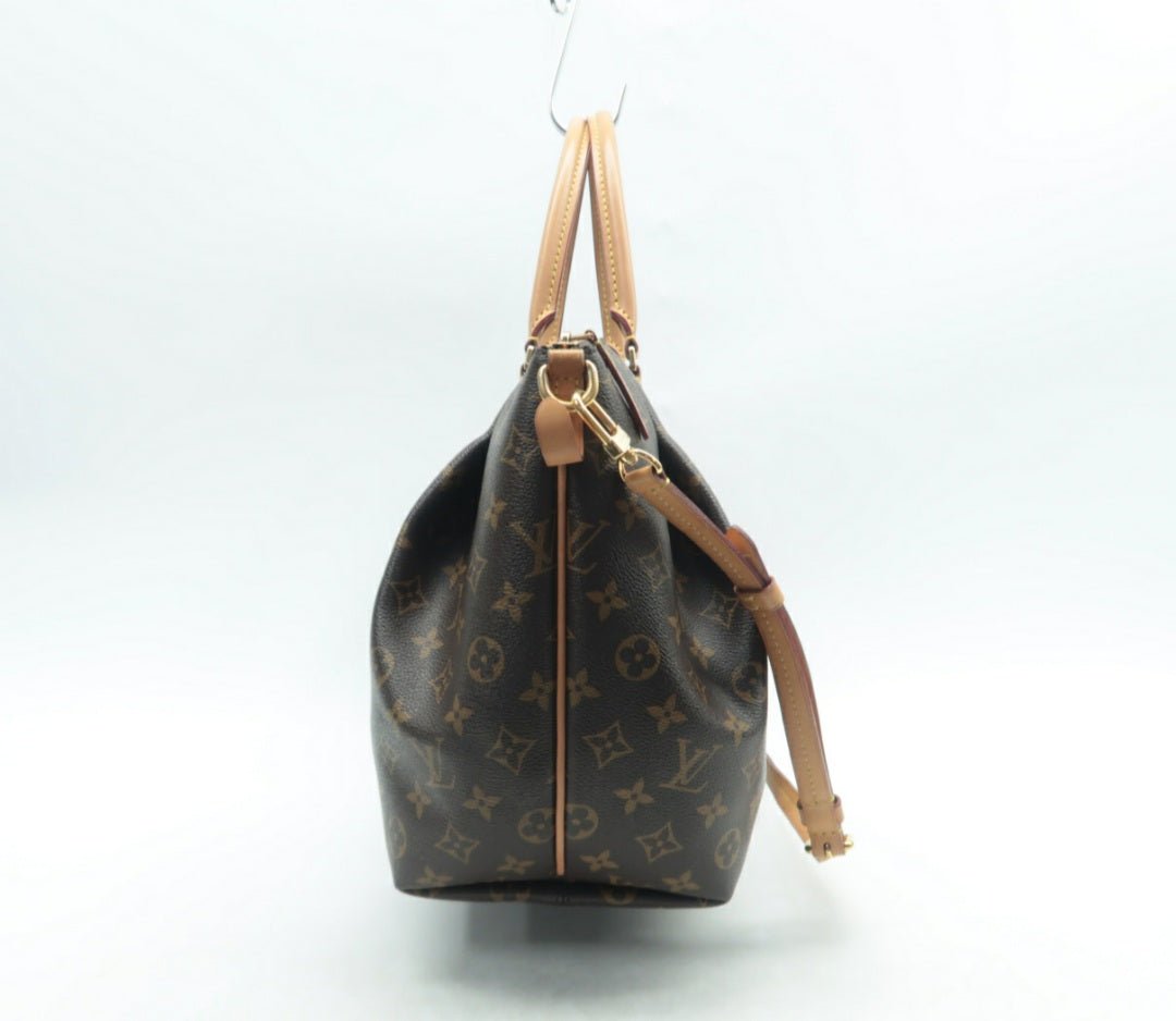 Louis Vuitton Turenne Brown Monogram Canvas Satchel Bag
