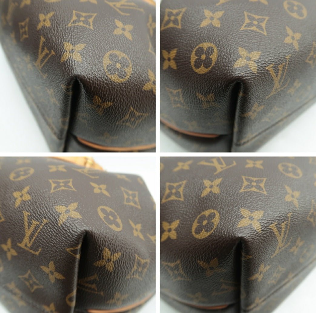 Louis Vuitton Turenne Brown Monogram Canvas Satchel Bag