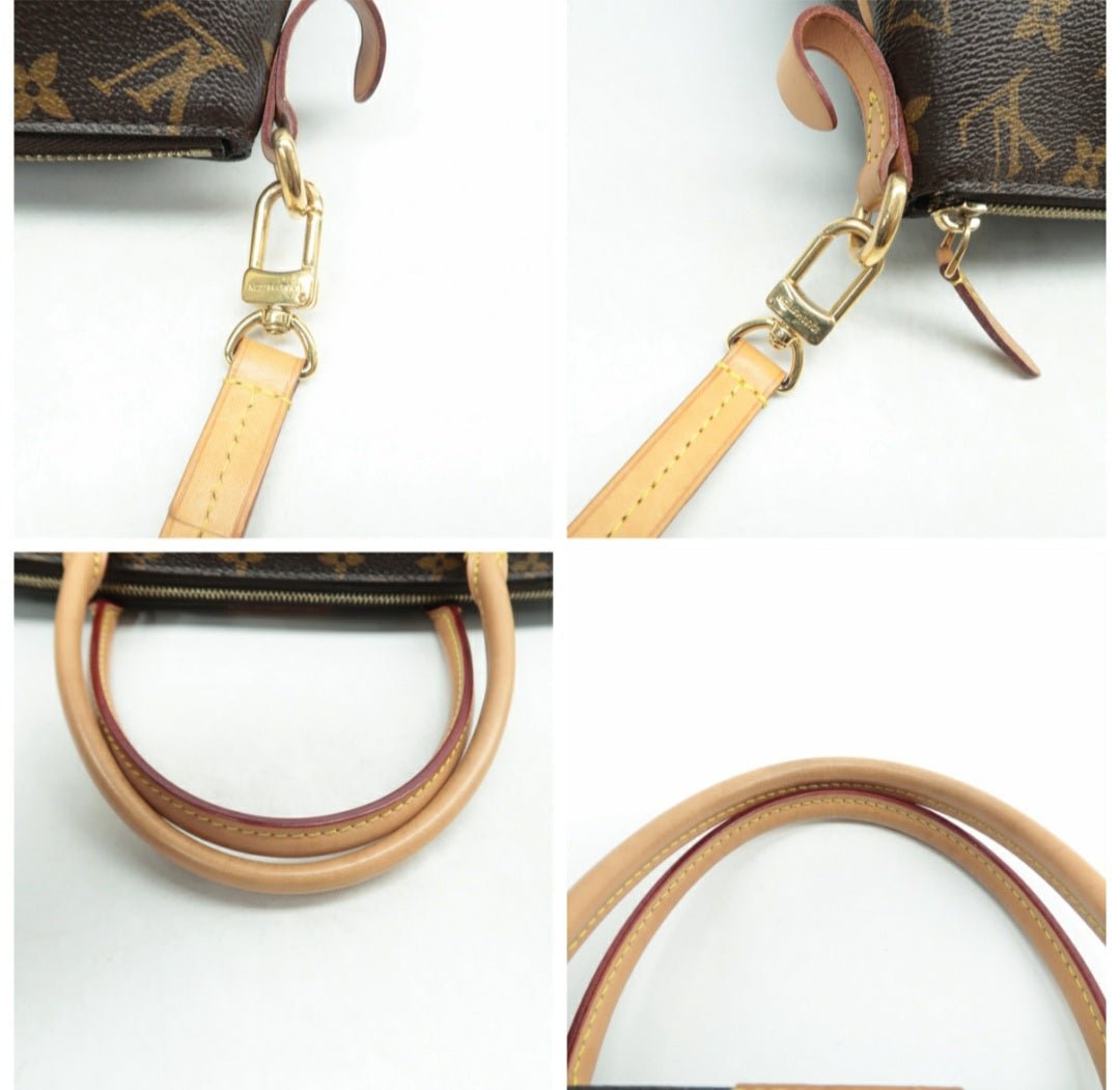 Louis Vuitton Turenne Brown Monogram Canvas Satchel Bag