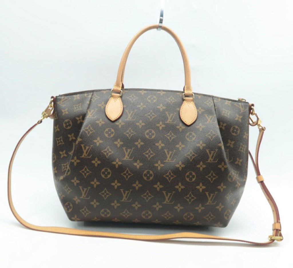 Louis Vuitton Turenne Brown Monogram Canvas Satchel Bag