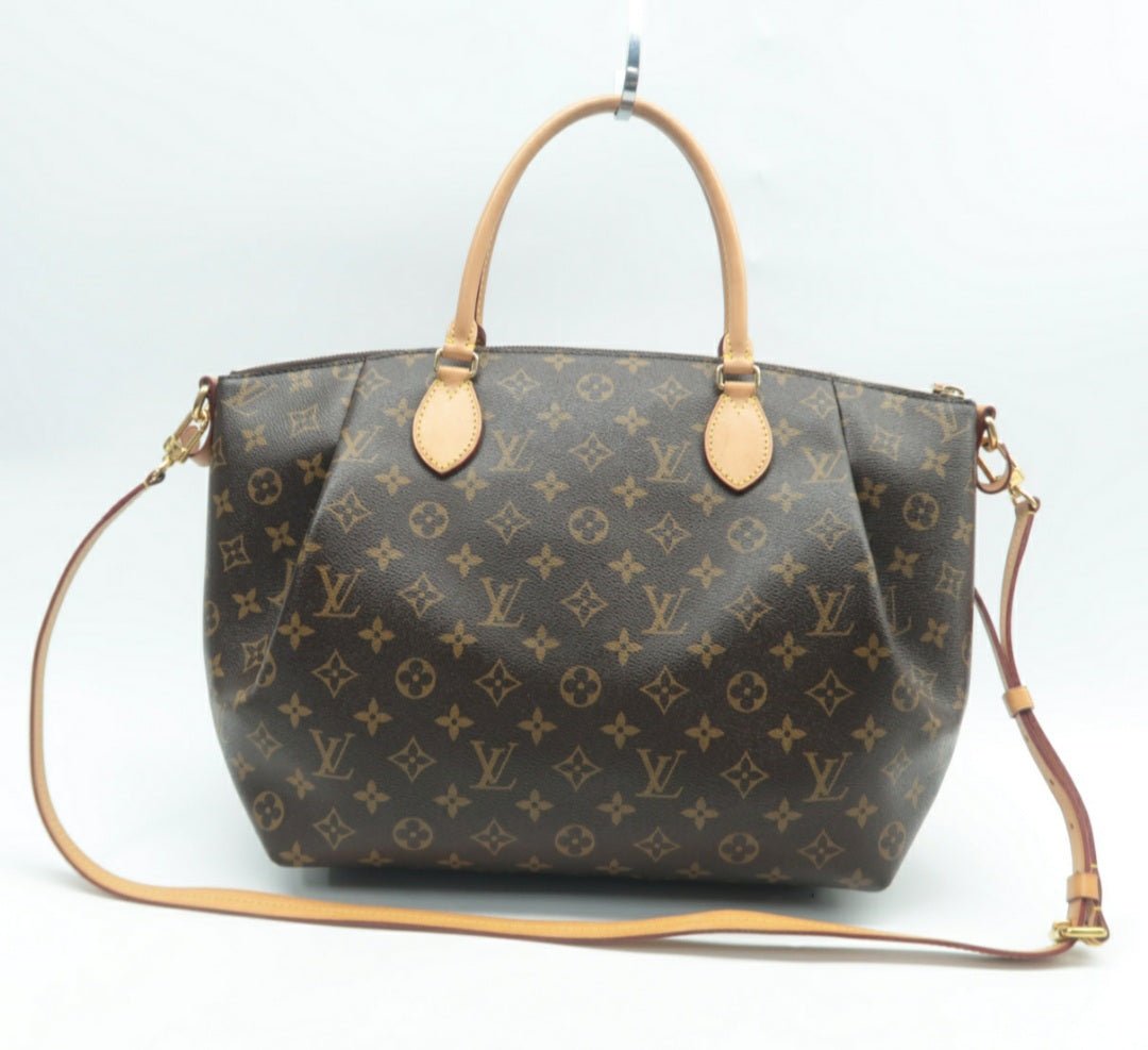 Louis Vuitton Turenne Brown Monogram Canvas Satchel Bag